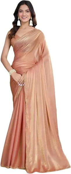 Sidhidata Women's Soft Zimmy Choo Fandy Silk Saree